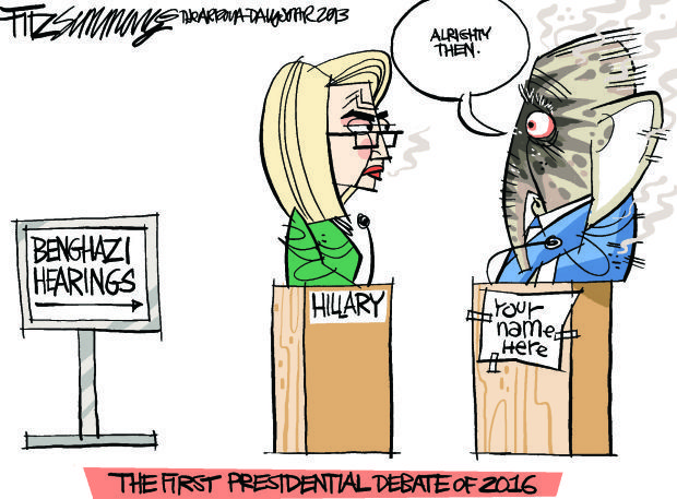 Daily Fitz Cartoon: Hillary